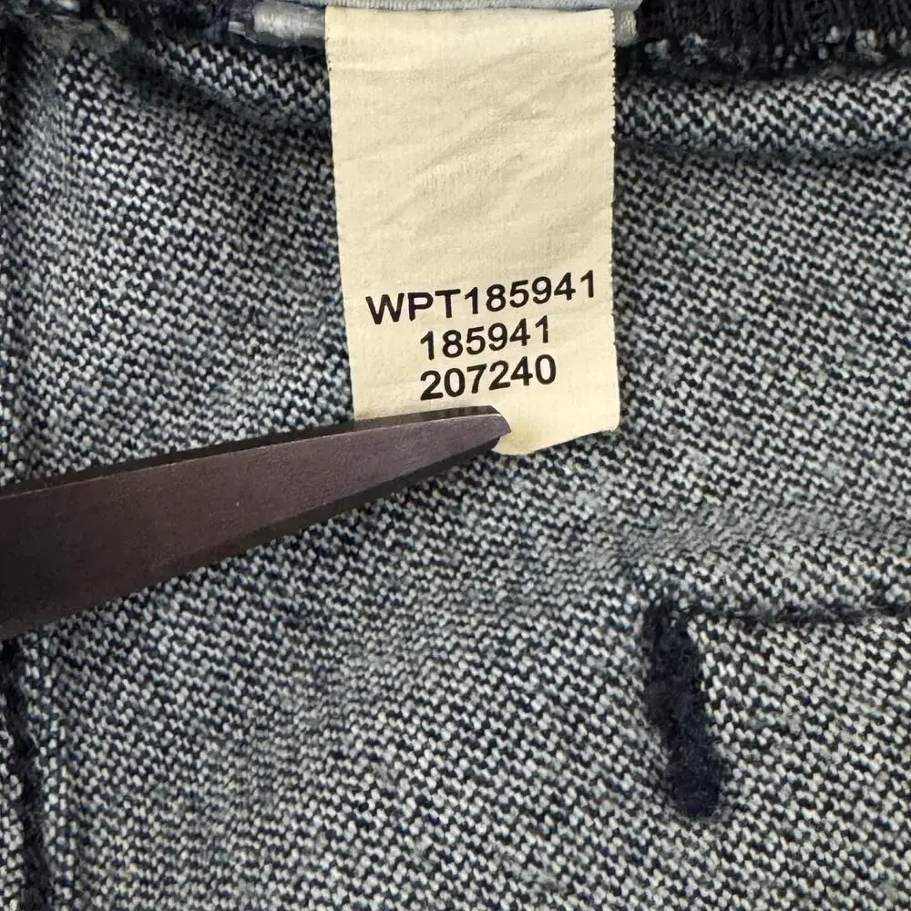 J. Jill Jeans Premium Flex High Rise Leggings Stretch Blue Denim Womens Size 6